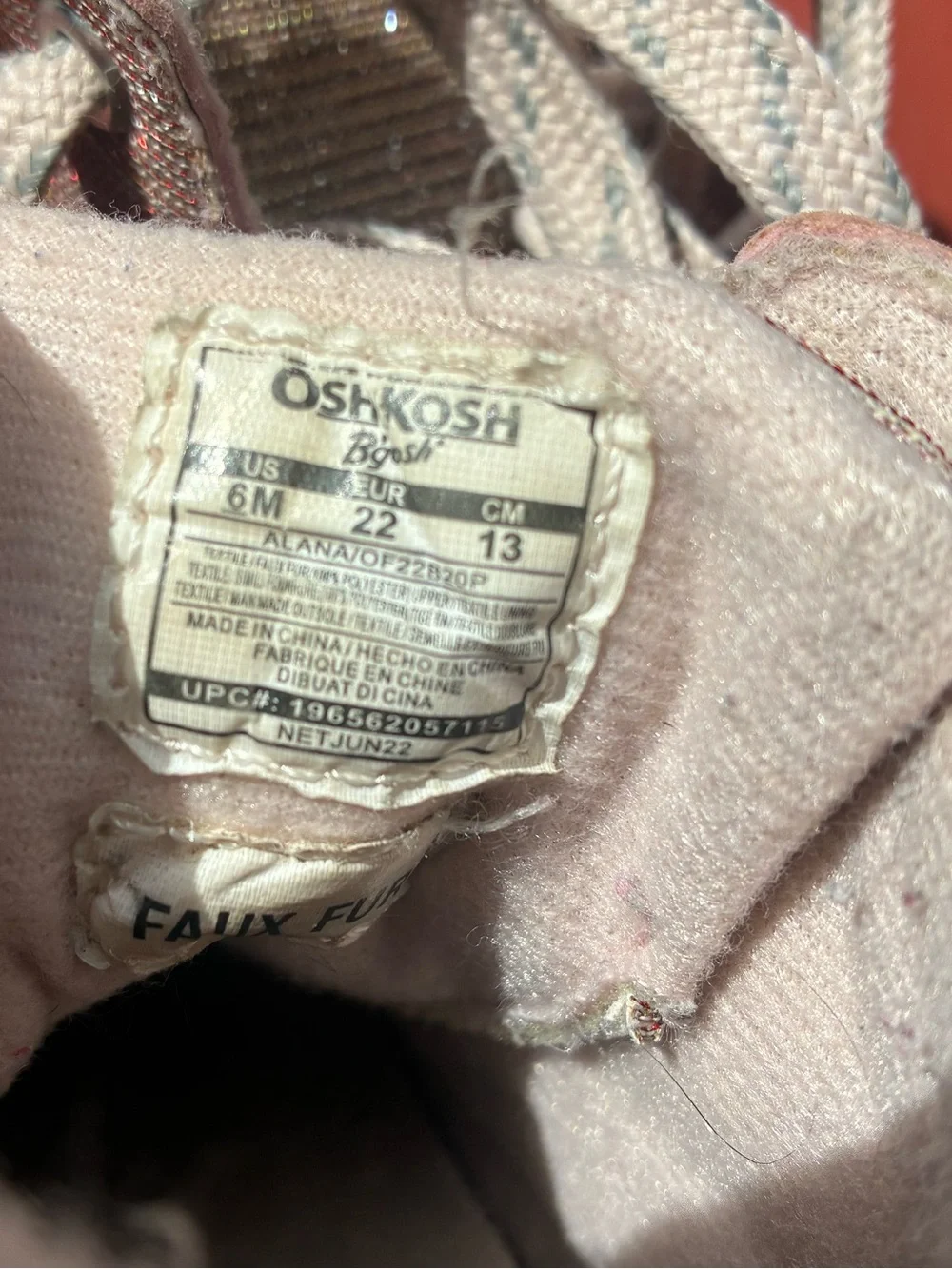 OshKosh Bgosh soft pink